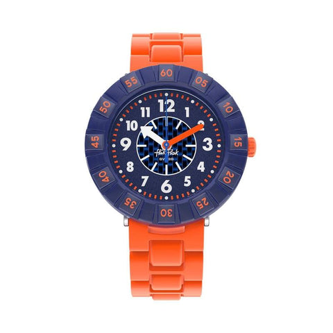 The Watch Boutique Flik Flak ORANGEBRICK Watch FCSP103