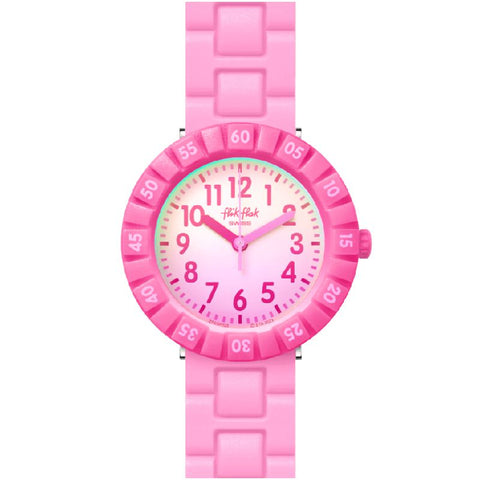 The Watch Boutique Flik Flak PINK SPLASH Watch FCSP125