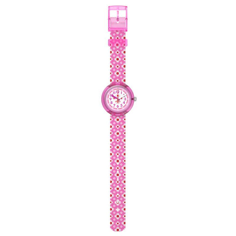The Watch Boutique Flik Flak Power Flower Pink Watch FPNP180