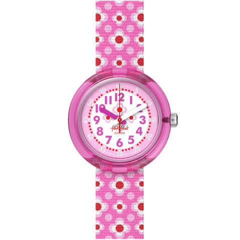 The Watch Boutique Flik Flak Power Flower Pink Watch FPNP180