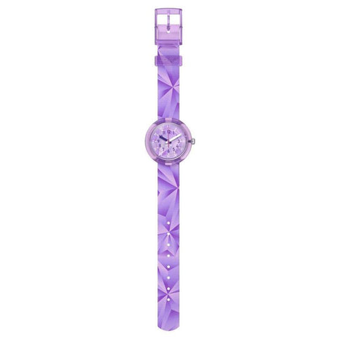 The Watch Boutique Flik Flak Purple Prism Watch FPNP167