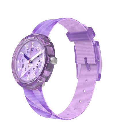 The Watch Boutique Flik Flak Purple Prism Watch FPNP167