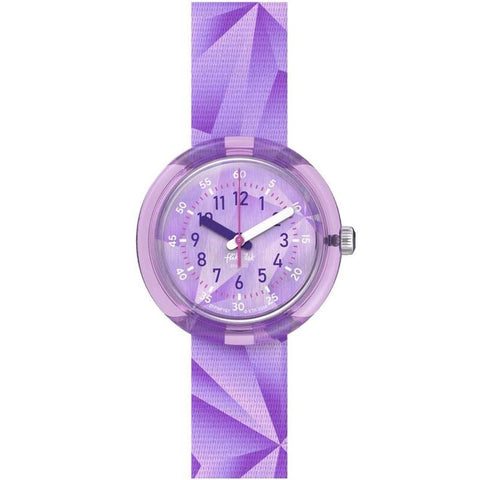 The Watch Boutique Flik Flak Purple Prism Watch FPNP167