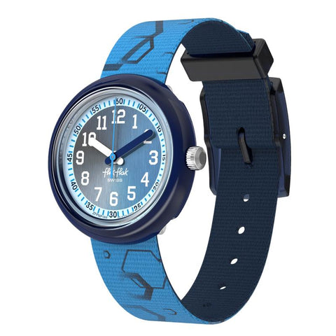 The Watch Boutique Flik Flak Quench In Blue Watch - FPNP189