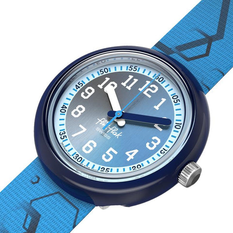 The Watch Boutique Flik Flak Quench In Blue Watch - FPNP189