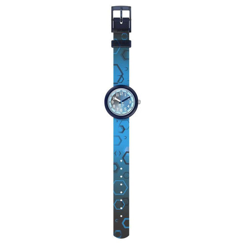 The Watch Boutique Flik Flak Quench In Blue Watch - FPNP189