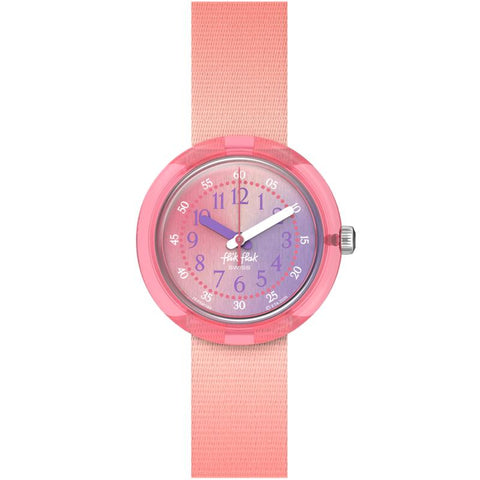 The Watch Boutique Flik Flak Quench In Pink Watch - FPNP188