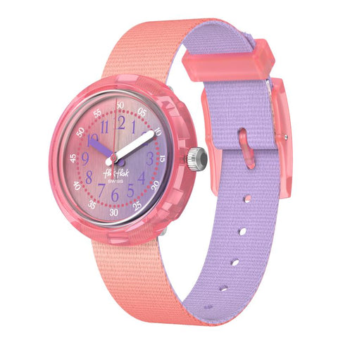 The Watch Boutique Flik Flak Quench In Pink Watch - FPNP188