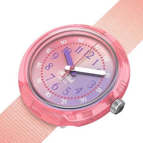 The Watch Boutique Flik Flak Quench In Pink Watch - FPNP188