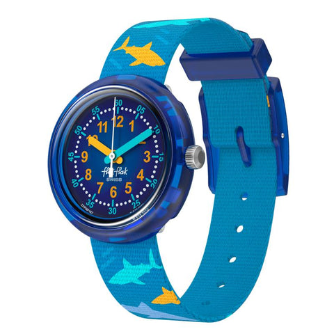 The Watch Boutique Flik Flak SHARK GANG Watch FPNP187