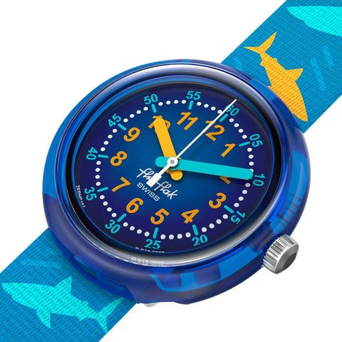 The Watch Boutique Flik Flak SHARK GANG Watch FPNP187