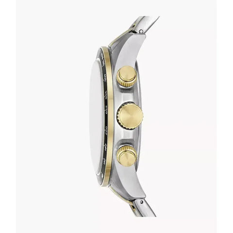 The Watch Boutique Fossil Autocross Multifunction Two-Tone Stainless Steel Men's Watch