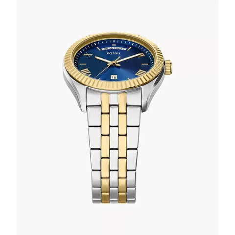 The Watch Boutique Fossil Campbell Three Hand Stainless Steel Men's Watch