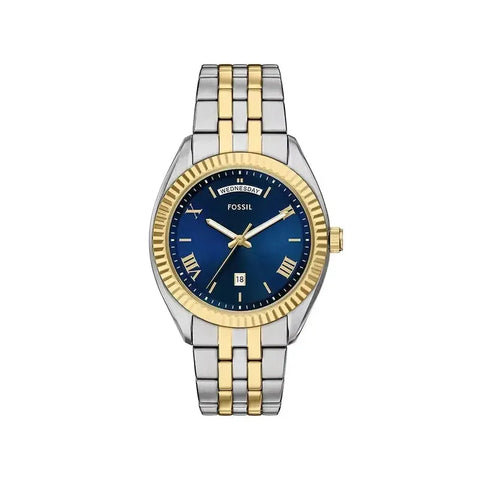 The Watch Boutique Fossil Campbell Three Hand Stainless Steel Men's Watch