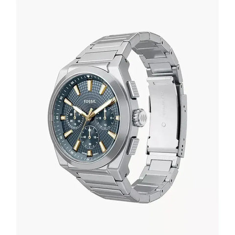 The Watch Boutique Fossil Everett Chronograph Stainless Steel Men's Watch