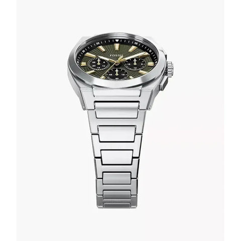 The Watch Boutique Fossil Everett Chronograph Stainless Steel Men's Watch