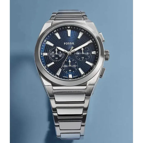 The Watch Boutique Fossil Everett Chronograph Stainless Steel Men's Watch