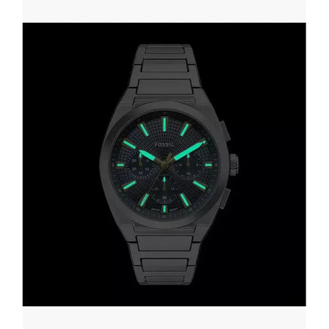The Watch Boutique Fossil Everett Chronograph Stainless Steel Men's Watch