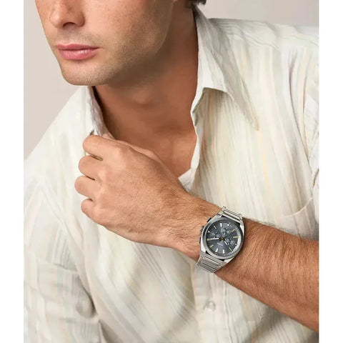 The Watch Boutique Fossil Everett Chronograph Stainless Steel Men's Watch