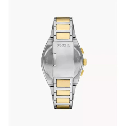 The Watch Boutique Fossil Everett Chronograph Two-Tone Stainless Steel Men's Watch