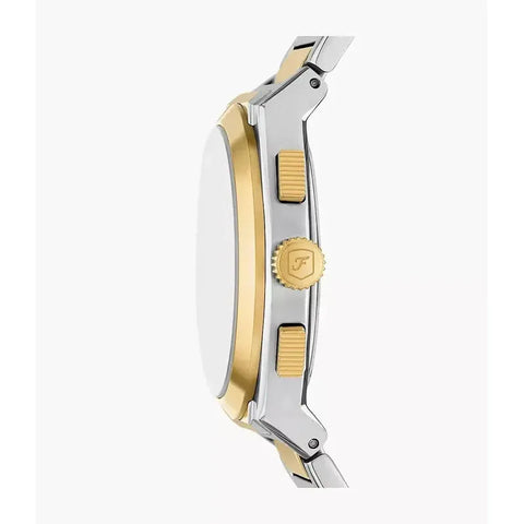 The Watch Boutique Fossil Everett Chronograph Two-Tone Stainless Steel Men's Watch
