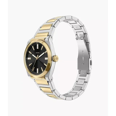 The Watch Boutique Fossil Everett Three-Hand Two-Tone Stainless Steel Women's Watch