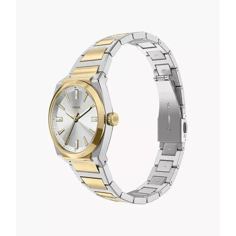 The Watch Boutique Fossil Everett Three-Hand Two-Tone Stainless Steel Women's Watch