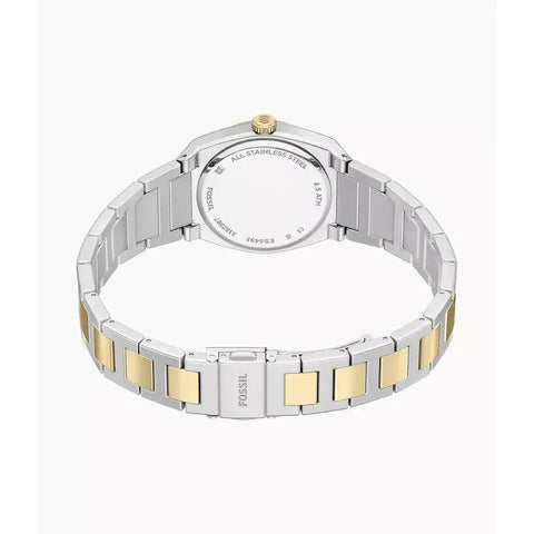 The Watch Boutique Fossil Everett Three-Hand Two-Tone Stainless Steel Women's Watch