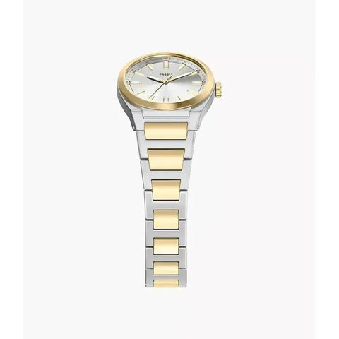 The Watch Boutique Fossil Everett Three-Hand Two-Tone Stainless Steel Women's Watch