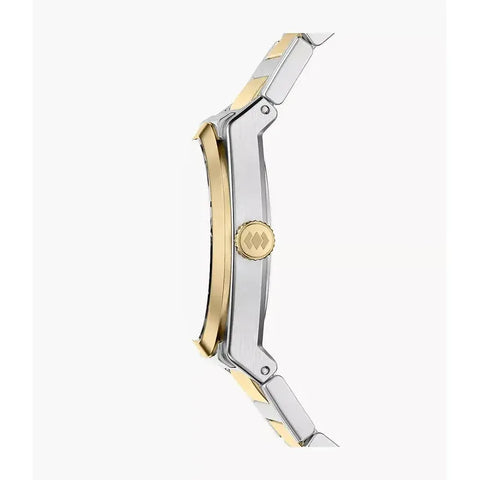 The Watch Boutique Fossil Everett Three-Hand Two-Tone Stainless Steel Women's Watch