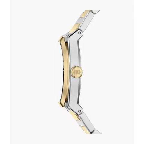 The Watch Boutique Fossil Everett Three-Hand Two-Tone Stainless Steel Women's Watch