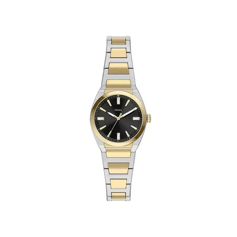The Watch Boutique Fossil Everett Three-Hand Two-Tone Stainless Steel Women's Watch