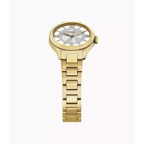 The Watch Boutique Fossil Gilmore Three-Hand Gold-Tone Stainless Steel Women's Watch