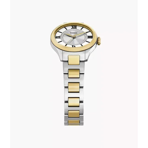 The Watch Boutique Fossil Gilmore Three-Hand Two-Tone Stainless Steel Women's Watch