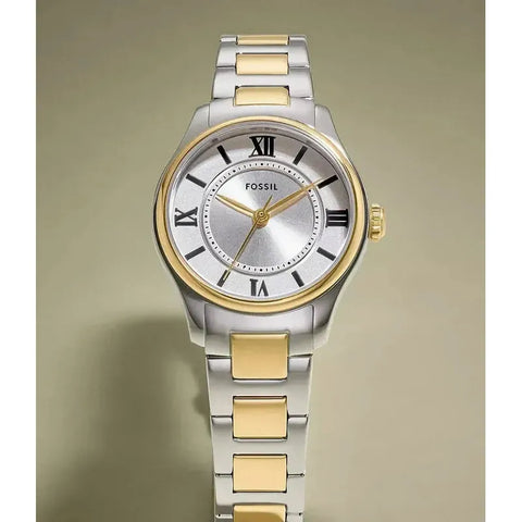 The Watch Boutique Fossil Gilmore Three-Hand Two-Tone Stainless Steel Women's Watch