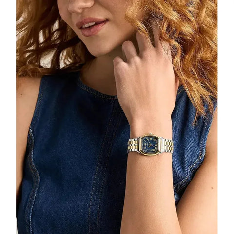The Watch Boutique Fossil Harlow Three-Hand Two-Tone Stainless Steel Women's Watch