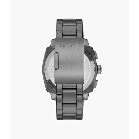 The Watch Boutique Fossil Machine Chronograph Smoke Stainless Steel Men's Watch