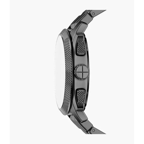 The Watch Boutique Fossil Machine Chronograph Smoke Stainless Steel Men's Watch