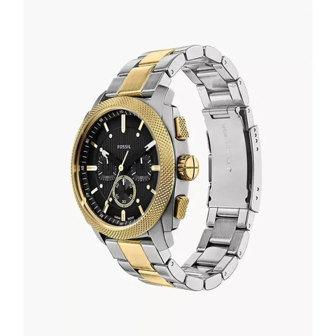 The Watch Boutique Fossil Machine Chronograph Two-Tone Stainless Steel Men's Watch