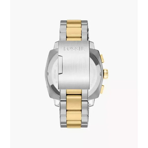 The Watch Boutique Fossil Machine Chronograph Two-Tone Stainless Steel Men's Watch