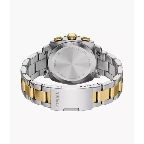 The Watch Boutique Fossil Machine Chronograph Two-Tone Stainless Steel Men's Watch