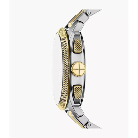 The Watch Boutique Fossil Machine Chronograph Two-Tone Stainless Steel Men's Watch