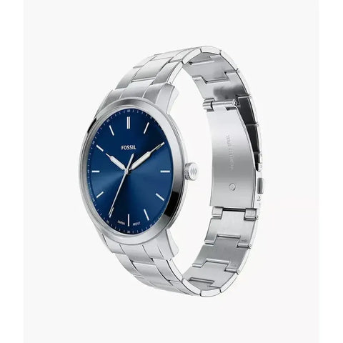 The Watch Boutique Fossil Minimalist Three-Hand Stainless Steel Men's Watch