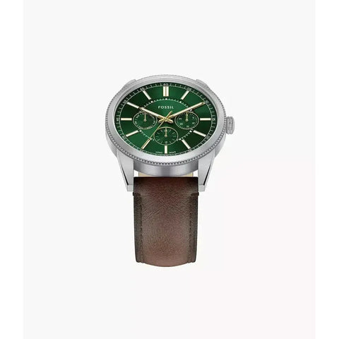 The Watch Boutique Fossil Pearson Multifunction Brown Leather Men's Watch