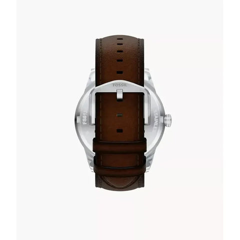 The Watch Boutique Fossil Pearson Multifunction Brown Leather Men's Watch