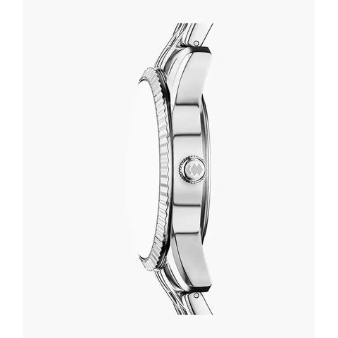 The Watch Boutique Fossil Scarlette Three-Hand Day-Date Stainless Steel Women's Watch