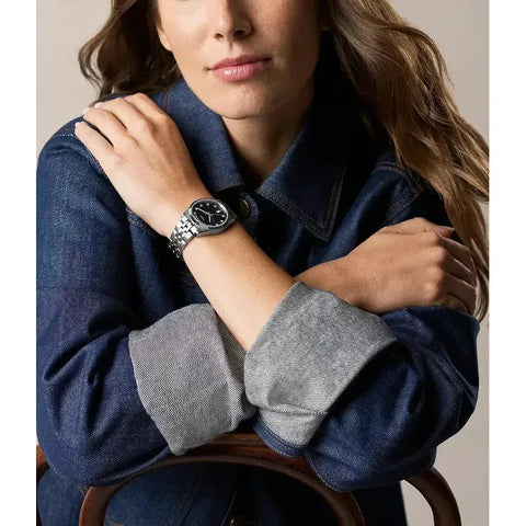 The Watch Boutique Fossil Scarlette Three-Hand Day-Date Stainless Steel Women's Watch