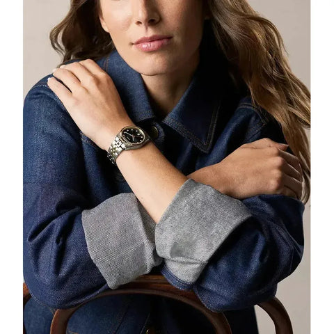 The Watch Boutique Fossil Scarlette Three-Hand Day-Date Two-Tone Stainless Steel Women's Watch