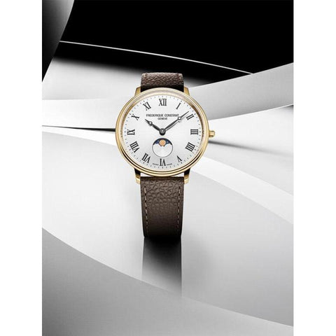 The Watch Boutique Frederique Constant Quartz Moonphase Watch - FC-206RS3S5