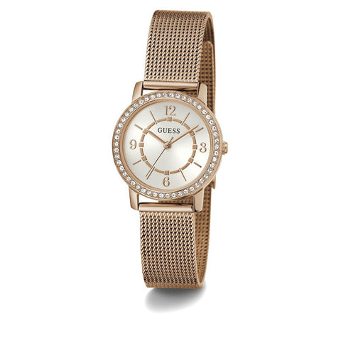 The Watch Boutique GUESS Ladies Gold Tone Analog Watch GW0534L3
